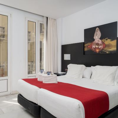 Double Room, 3 Twin Beds, City View (with Extra Bed) Hotel Del Pintor Promo Code