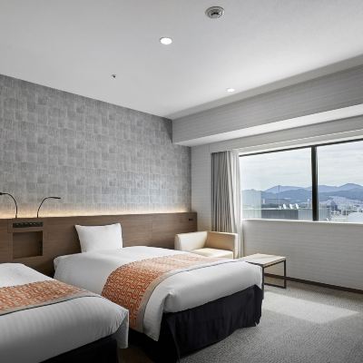 高級雙床房 禁菸 大和 Roynet 飯店廣島站優惠