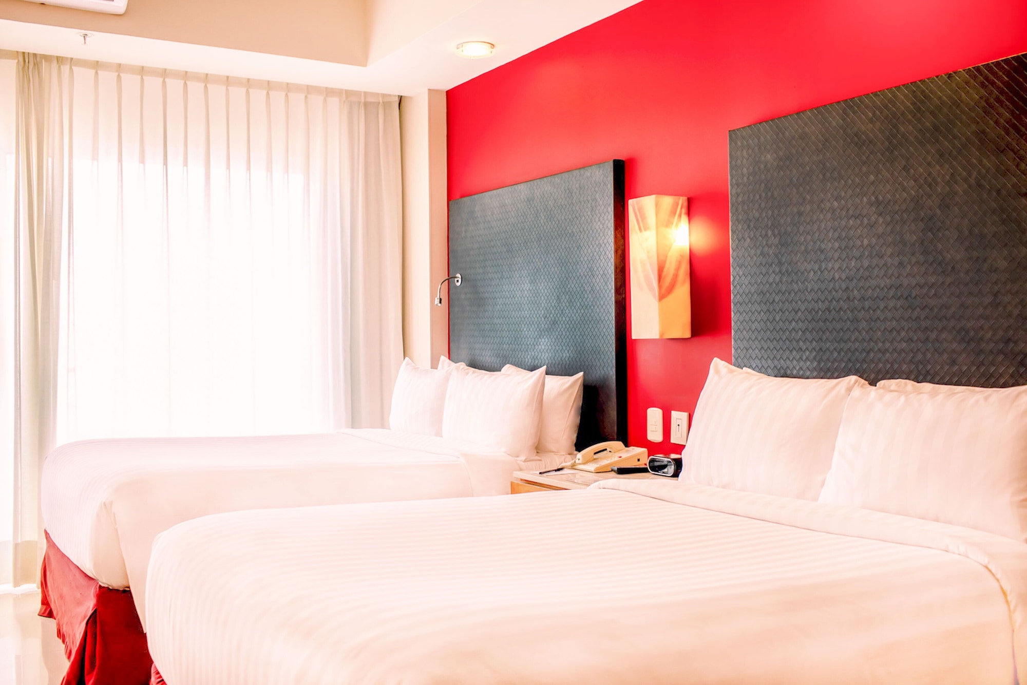 高级房， 2 张双人床