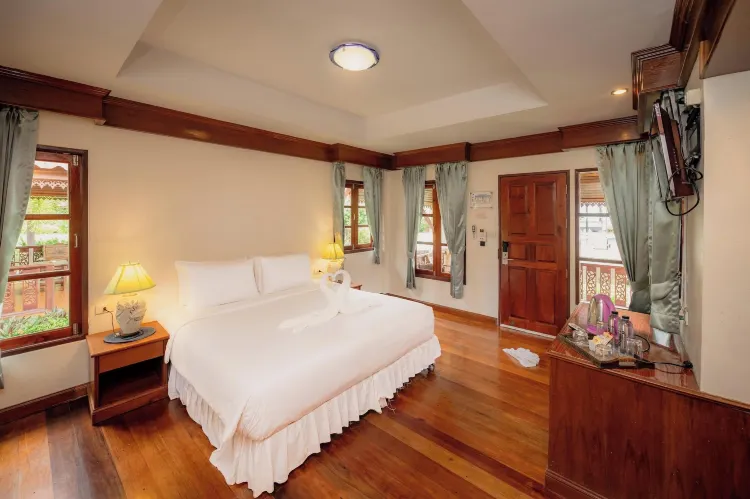 กระท่อมมาตรฐานวิวสวน