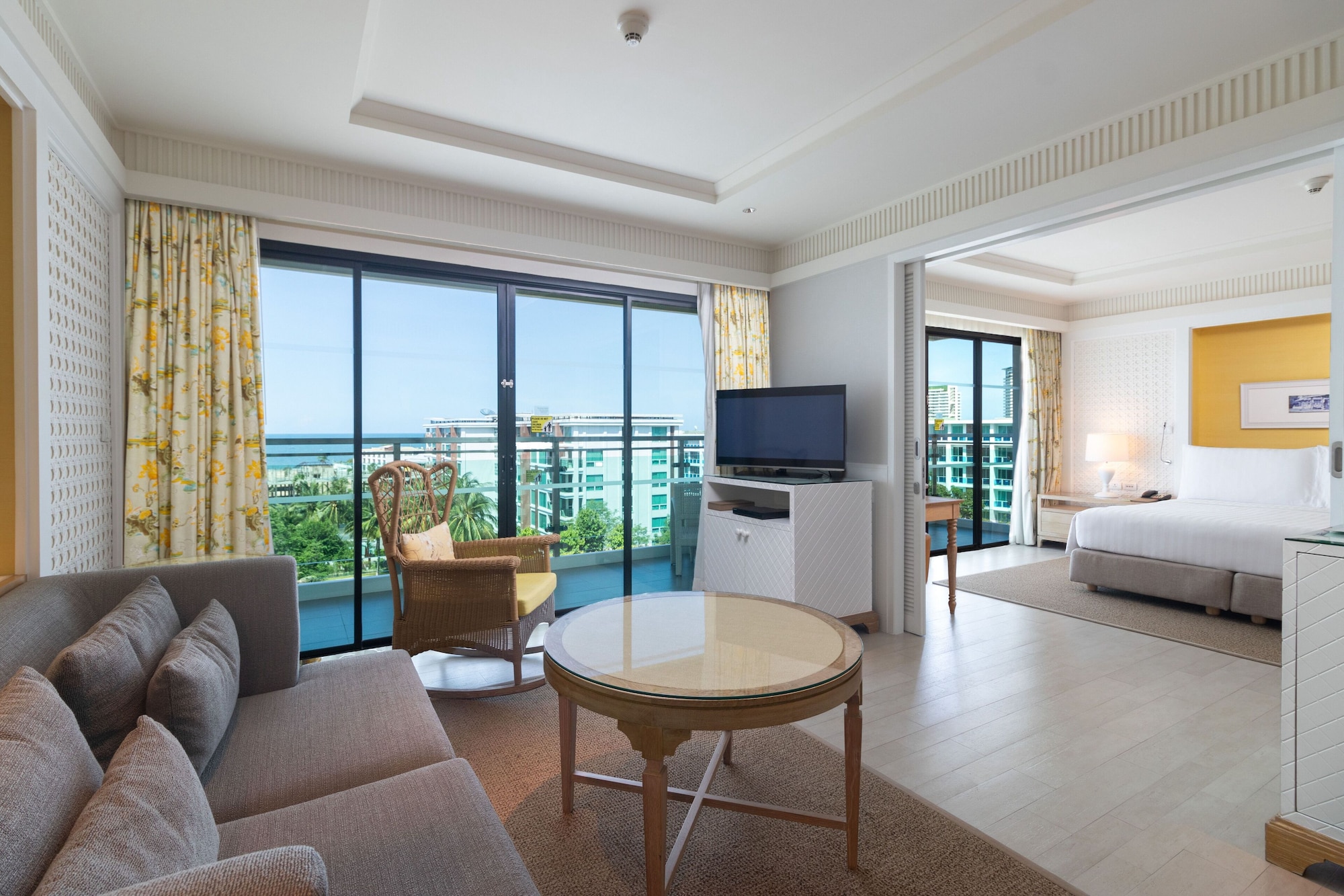 山坡景家庭套房