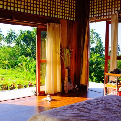 Master Bedroom / Mountain and Sea View Volcano House Promo Code