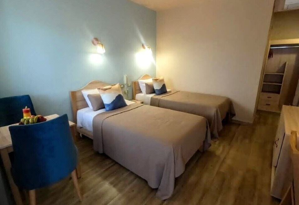 花园景标准双床间 - 带阳台