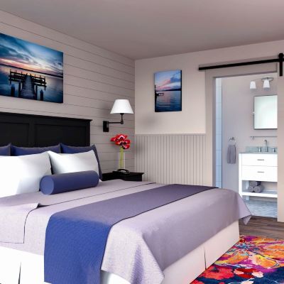 Standard Room, 1 King Bed, Partial Lake View Plum Point Lodge Promo Code