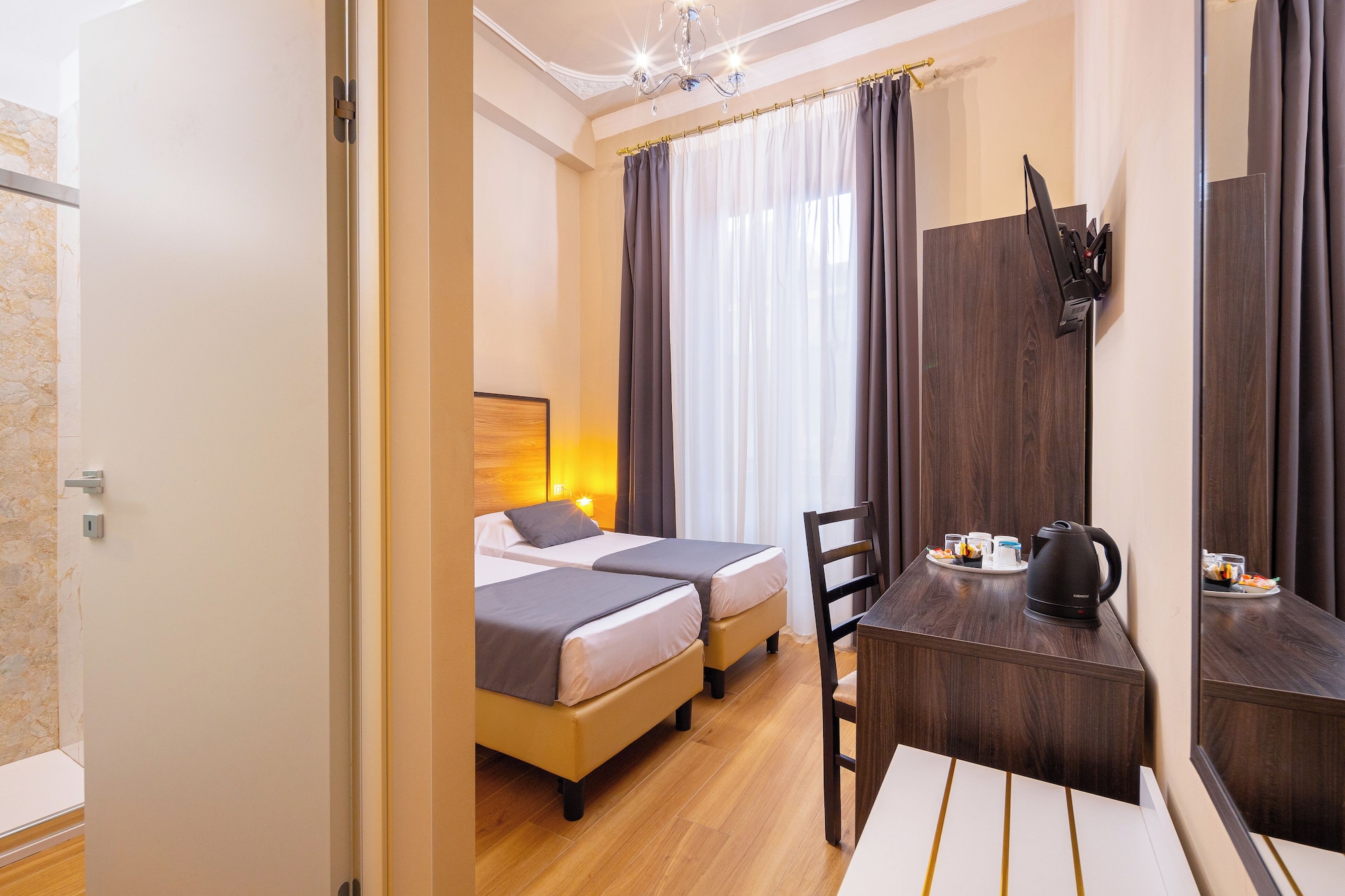 舒适双人或双床间