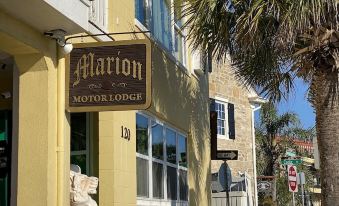 Historic Waterfront Marion Motor Lodge in Downtown St Augustine