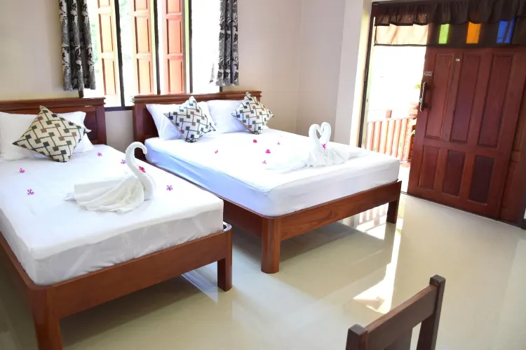 ห้องดีลักซ์ สำหรับสามท่าน ปลอดบุหรี่