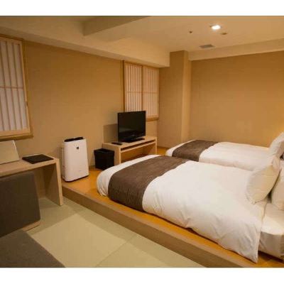 Deluxe Twin Room Non-Smoking Bed Size 120cm Bed × 2 Bed スパランド ホテル内藤 クーポン