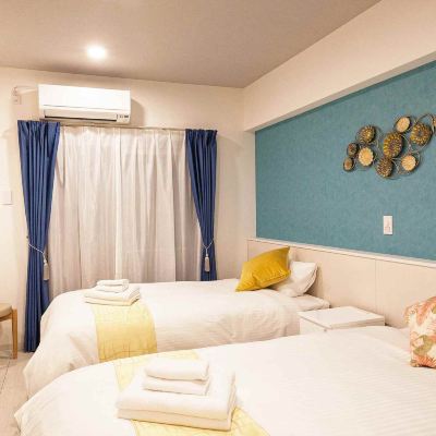 バス付きツイン、シティビュー かりゆしコンドミニアムリゾート宮古島　　ふくぎステイズ クーポン