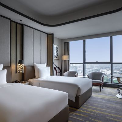 高級雙床房 蘇州中惠鉑爾曼飯店優惠