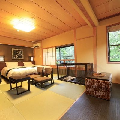 和風西洋風ハリウッドツインルーム ウブドの森　伊豆高原 クーポン