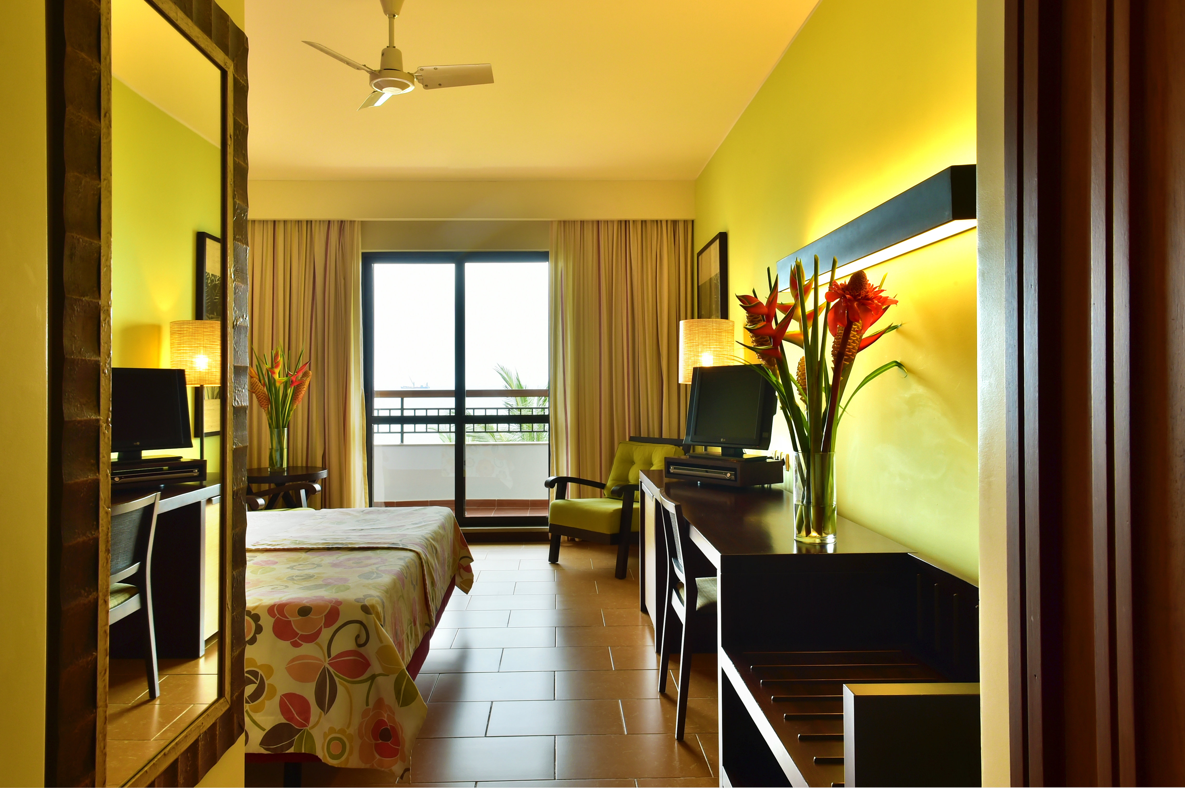 花园景观标准单人间