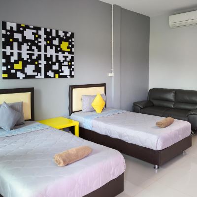 ห้องสแตนดาร์ด เตียงแฝด รหัสโปรโมชั่น โรงแรมนิทรา ราตรี