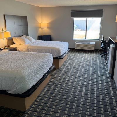 2 Queen Beds Room, Non-Smoking Boarders Inn & Suites by Cobblestone Hotels – Columbus Promo Code