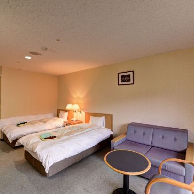 ツインルーム(浴室) 八雲温泉ゆうあい熊野館　 クーポン