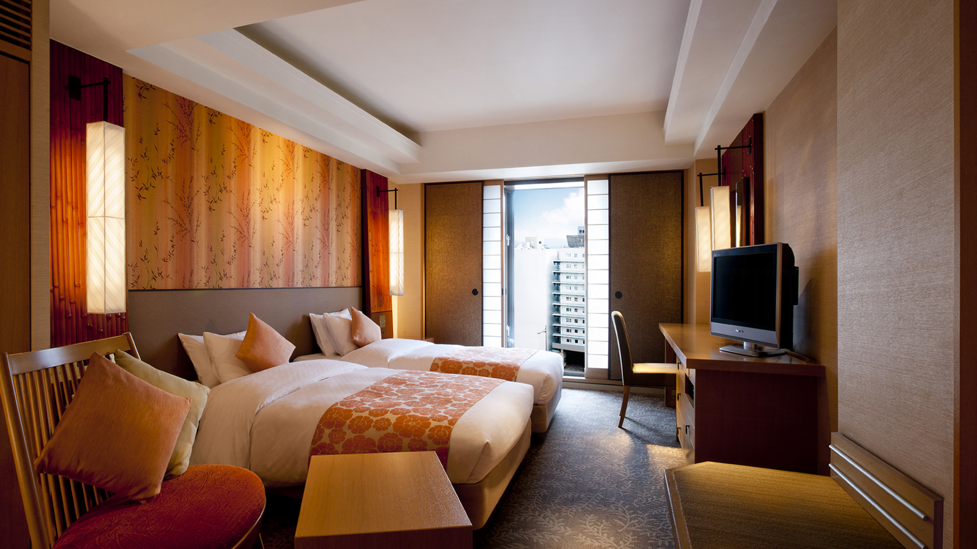 行政楼层和式双床套房