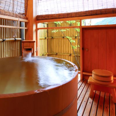 離れ露天風呂付き[和室][マウンテンビュー][リバービュー]和室10畳・優れた眺望+専用の露天風呂付 みはらしの宿　杉乃家 クーポン