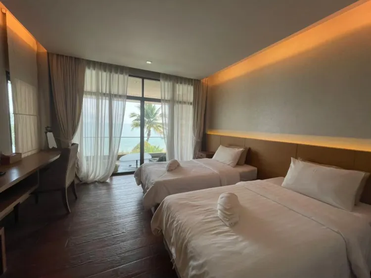 ห้องดีลักซ์พร้อมวิวมหาสมุทร