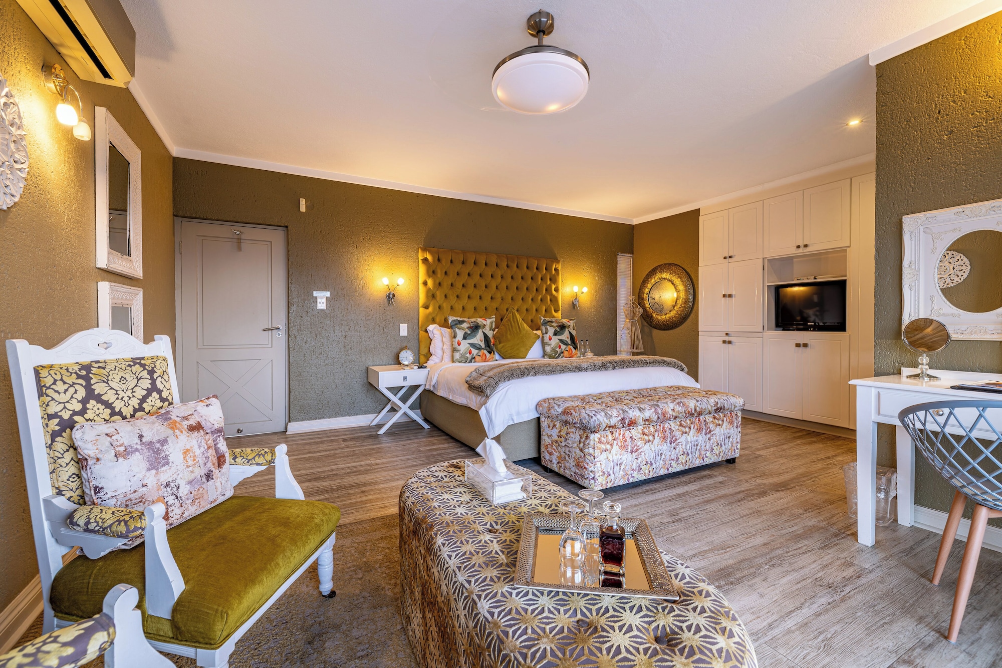 行政1卧室双人房 - 带阳台