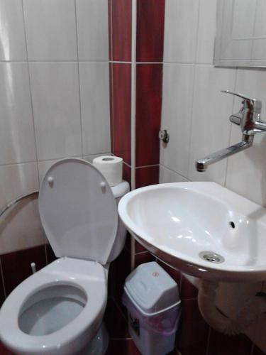 带私人外部浴室的三人房