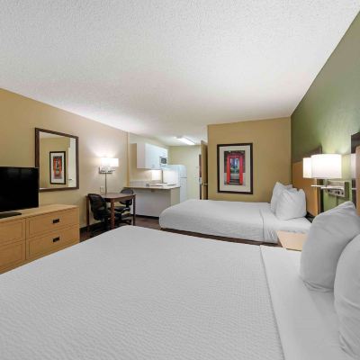 開間， 2 張雙人床， 無煙房 亞美利卡延住酒店 - 洛杉磯 - 奇諾谷優惠