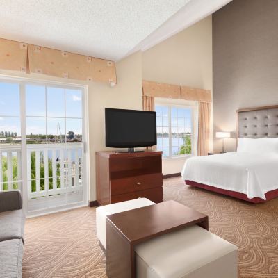 Premium Queen Studio with Water View - Non-Smoking Homewood Suites by Hilton - Oakland Waterfront Promo Code