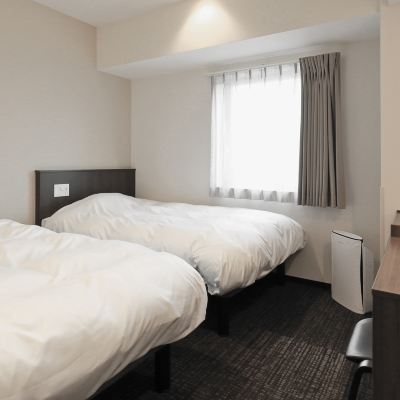 All Rooms Equipped With Serta Beds And Free Wi-Fi [Standard] [Twin Room] [Smoking] Hotel No.1 Okayama クーポン