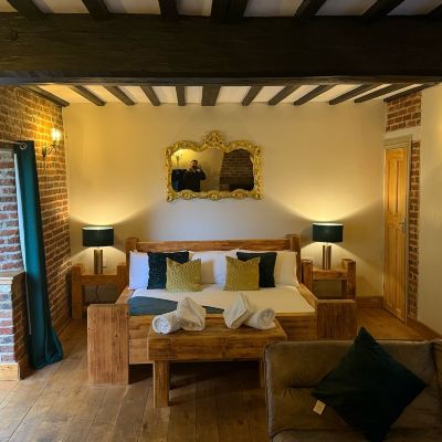 Signature King Suite With Sofa Bed The Farmhouse at Fincham Promo Code