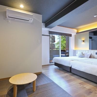 【和モダンスーペリア和洋室】 専用テラス＆露天風呂付（40㎡） 塩江温泉郷　さぬき温泉 クーポン