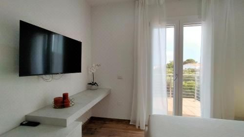 带露台的双人房