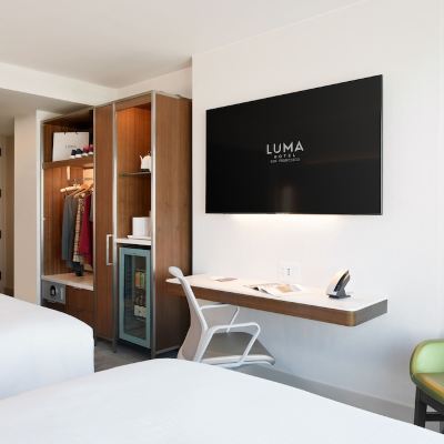 Deluxe Two Queen Hearing Accessible - No Hidden Fees Luma Hotel San Francisco Promo Code