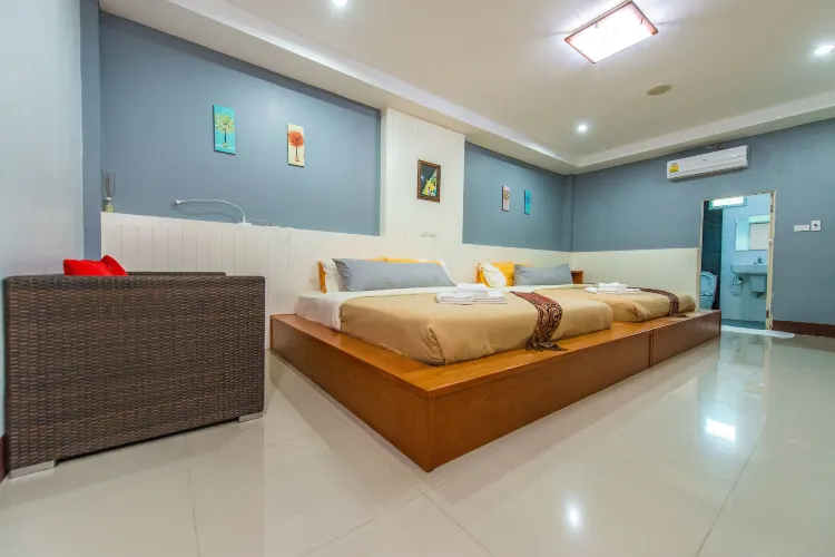 ห้องดีลักซ์ 4 ที่นอน