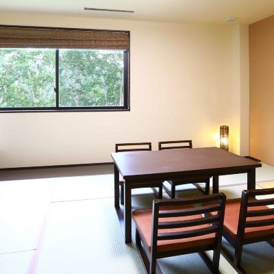 湯風呂(8畳〜10畳)[和室][禁煙] 万座温泉 日進舘 クーポン