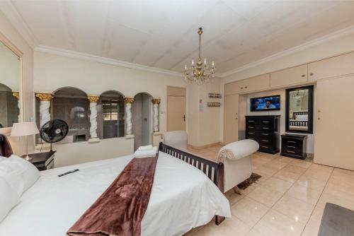 带露台的高级双人间或双床间