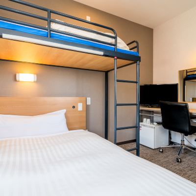 スタンダードツインルーム(喫煙) スーパーホテル大津駅前 クーポン