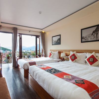 山景家庭豪華間 薩帕中心飯店優惠