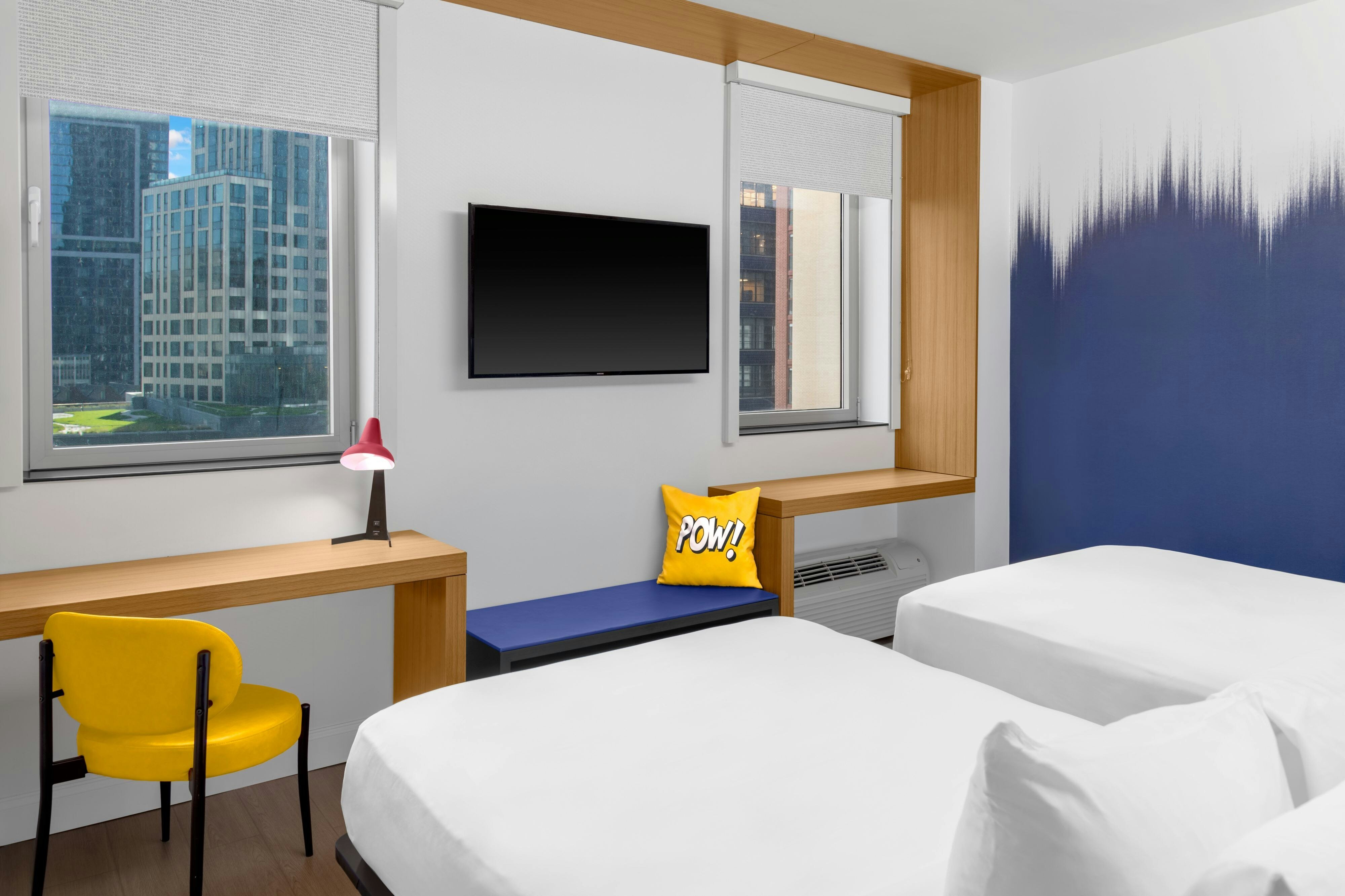 Aloft New York Brooklyn两张双人床房