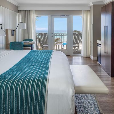 Ocean Front Room With King Size Bed. Handicap Accessible With Roll In Shower Delray Sands Resort Promo Code
