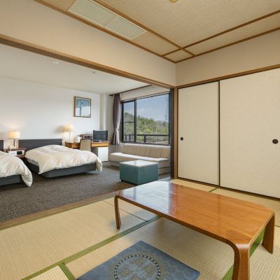 和洋式マウンテンビュールーム(浴室)(本館) いこいの村　はりま クーポン