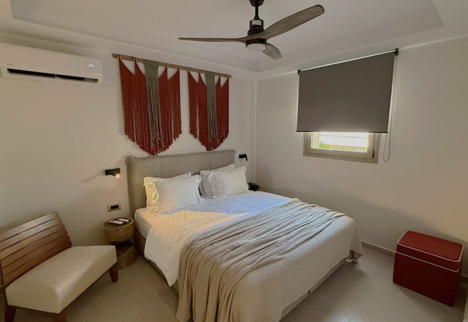 The Noverian Antama Organic Beach Resort ChaniaDeluxe Suite Garden View & Outdoor Hot Tub