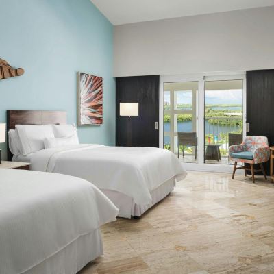 Deluxe Guest Room, 2 Double, Lagoon View, Balcony The Westin Cancun Resort Villas & Spa Promo Code