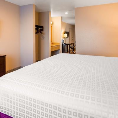 Suite-1 King Bed, Non-Smoking, Separate Living Area, Couch, Microwave And Refrigerator, High Speed Internet Access SureStay Plus Hotel by Best Western Hammond Promo Code