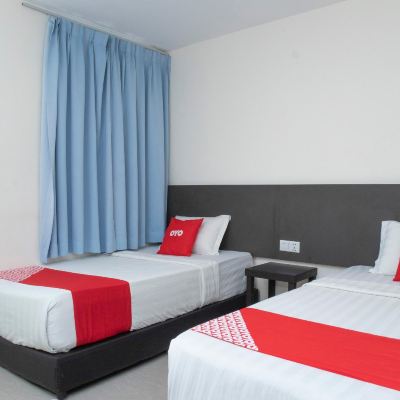 Bilik Kembar Mewah Kupon OYO 90251 Hotel Malaysia