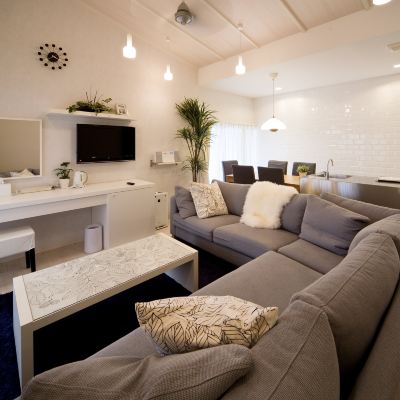 ガーデンビュールーム(ベッド4台)(浴室) ホリデイハウス　グリーンガーデン クーポン