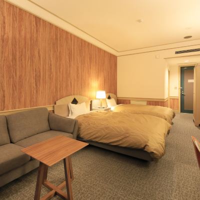 低層階ツイン浴室付き、ガーデンビュー ゆとりろガーデン北軽井沢 クーポン