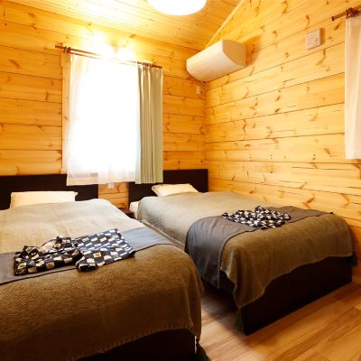 Premium Twin Room, Mountain View, Non-Smoking (Ha Premium Log Forest ~Forest~) エンゼルフォレスト那須白河 クーポン