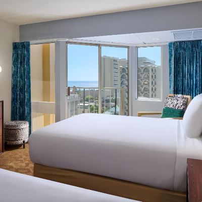 High Floor Partial Ocean View 2 Doubles Waikiki Malia by Outrigger Promo Code