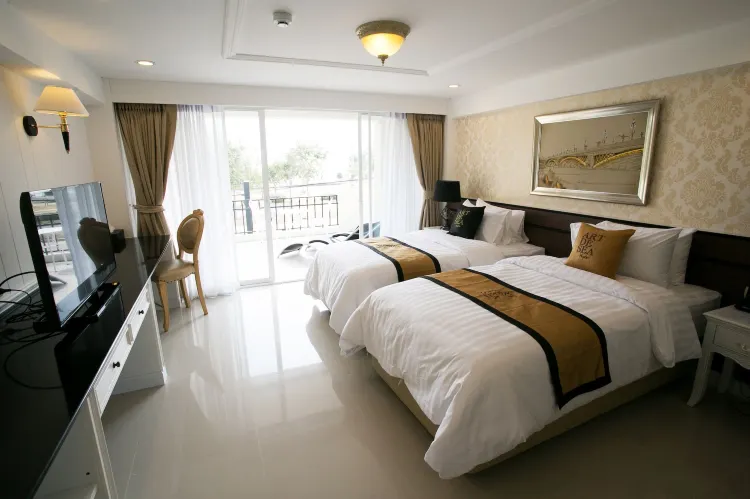 ห้องซูเปอร์เรียร์พร้อมระเบียง 2 เตียงเดี่ยว