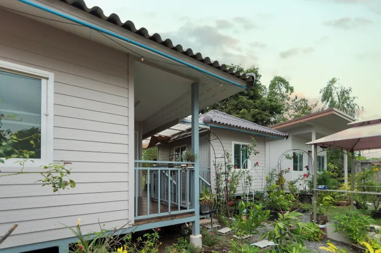 ห้องแฟมิลี่สำหรับสี่ท่าน, วิวสวนหย่อม