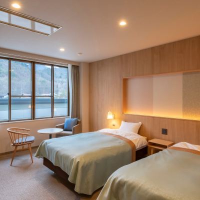 ツインルーム(浴室) 大町温泉郷　黒部ビューホテル クーポン